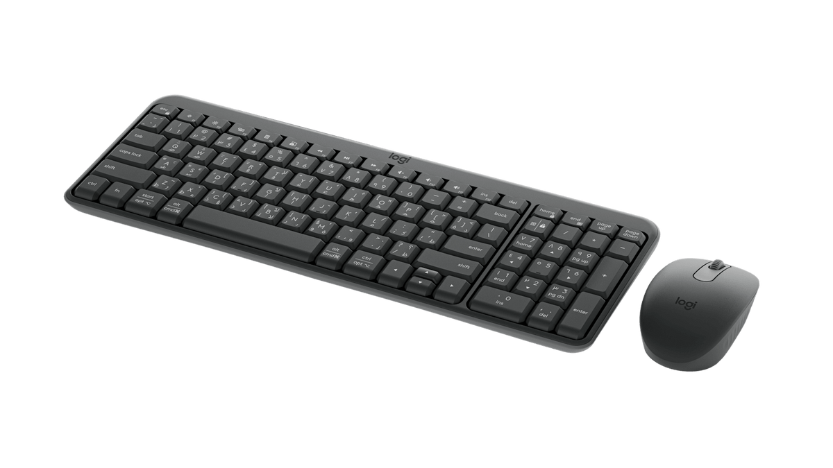 Logitech Wireless Combo MK250 (EN-AR/Graphite) - view 4