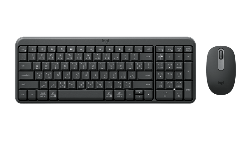 Logitech Wireless Combo MK250 (EN-AR/Graphite)