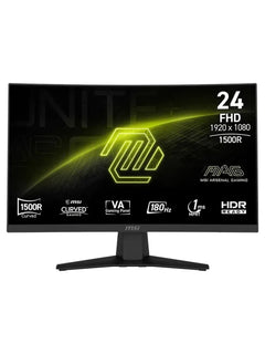 MSI 23.6" MAG 244C Full HD 180Hz Curved VA Gaming Monitor