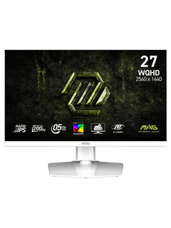 MSI 27" MAG 274QRFW E20 WQHD 200Hz Rapid IPS Gaming Monitor