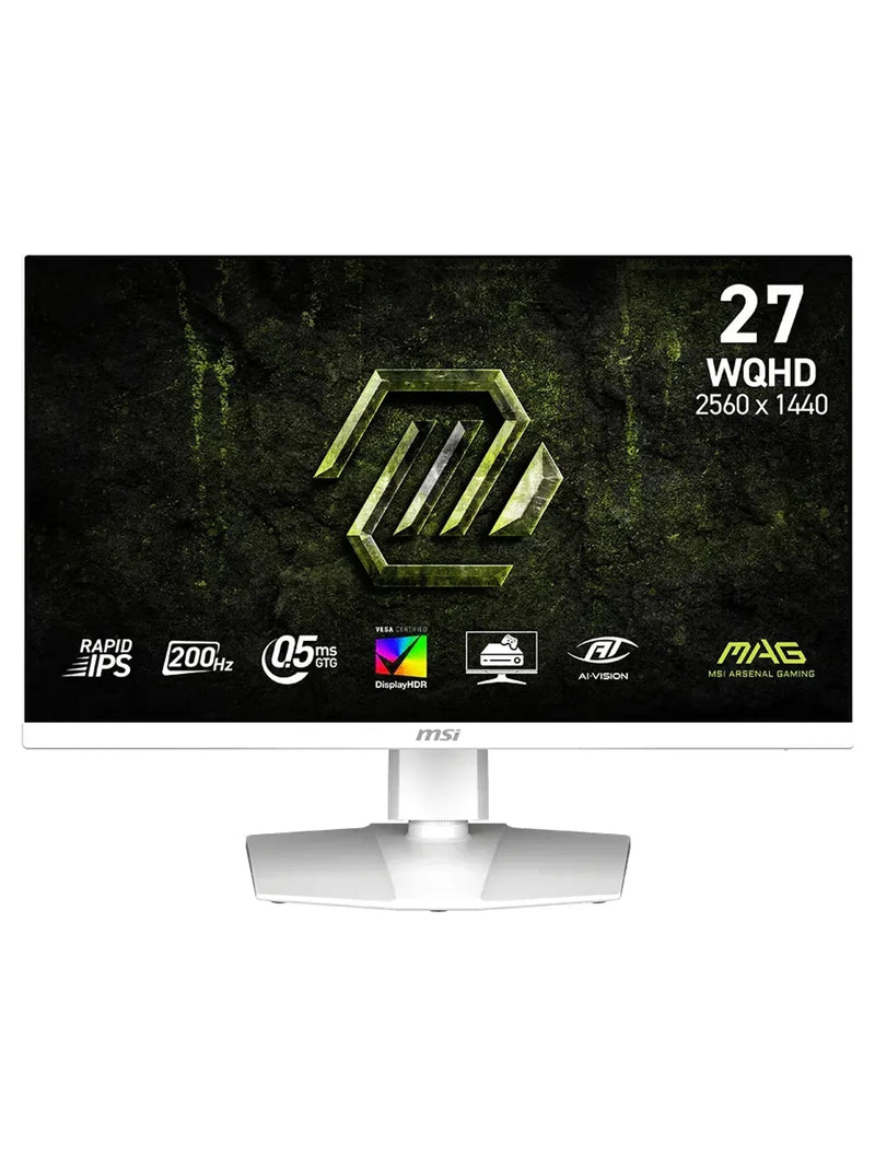 MSI 27" MAG 274QRFW E20 WQHD 200Hz Rapid IPS Gaming Monitor