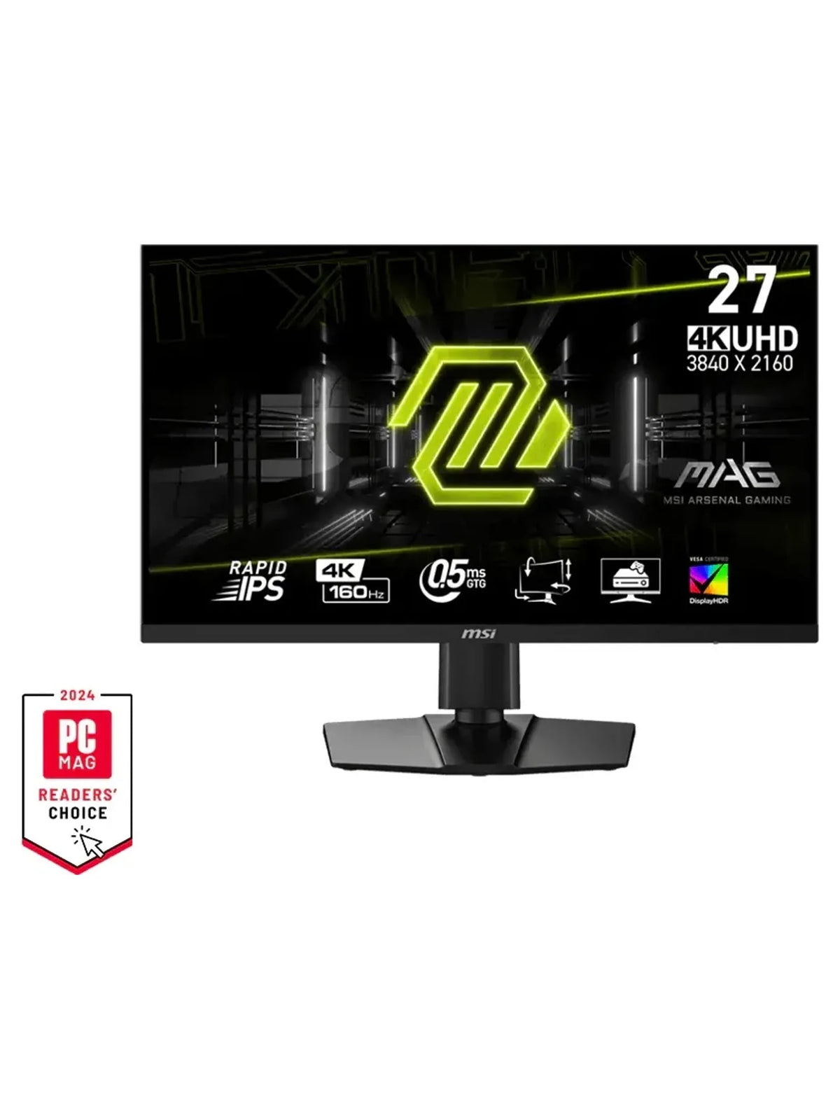 MSI 27" MAG 274UPF E2 4K UHD 160Hz Rapid IPS Gaming Monitor