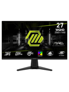 MSI 27" MAG 275QF X32 WQHD 320Hz Rapid IPS Gaming Monitor