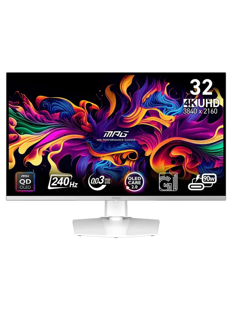 MSI 31.5" MPG 321URXW QD-OLED 4K UHD 240Hz Gaming Monitor
