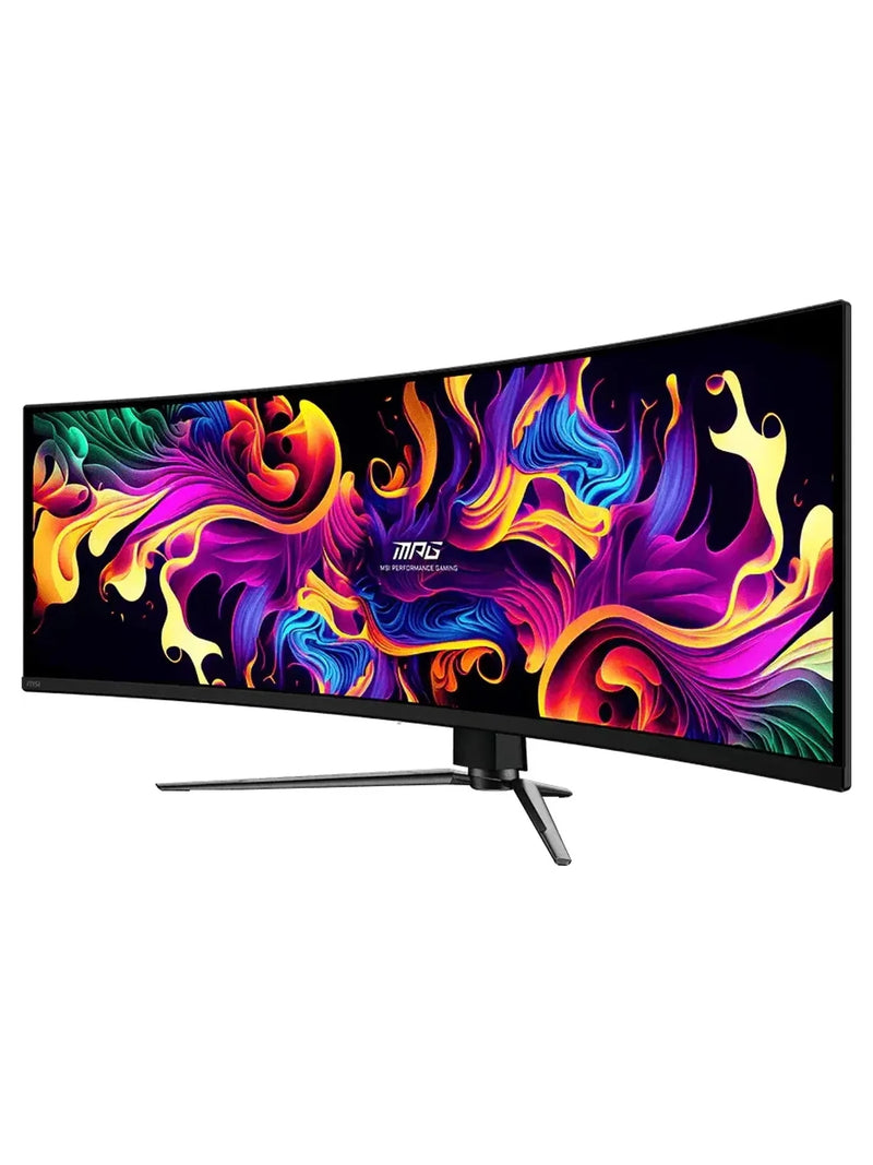 MSI 49" MPG 491CQPX QD-OLED Dual QHD 240Hz Curved Gaming Monitor - view 4