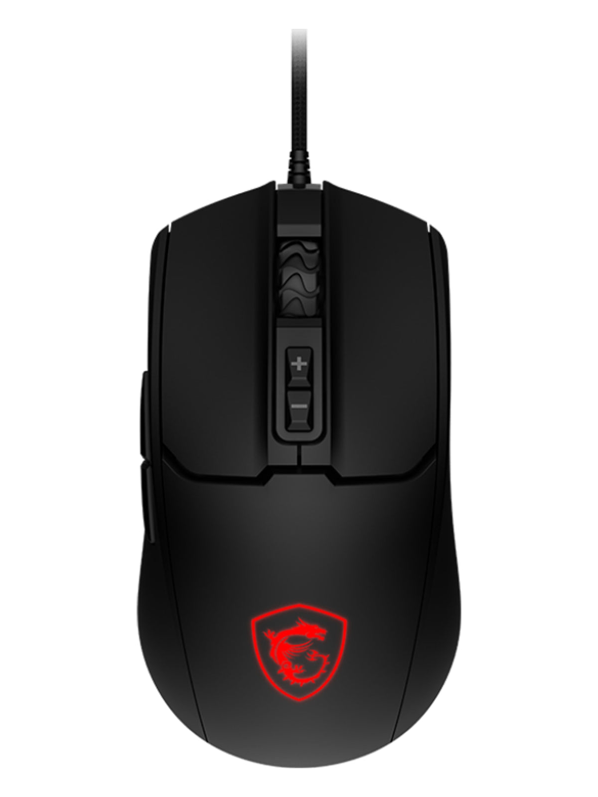 MSI FORGE GM100 Wired Gaming Mouse, 6400 DPI, RGB, 7 Buttons