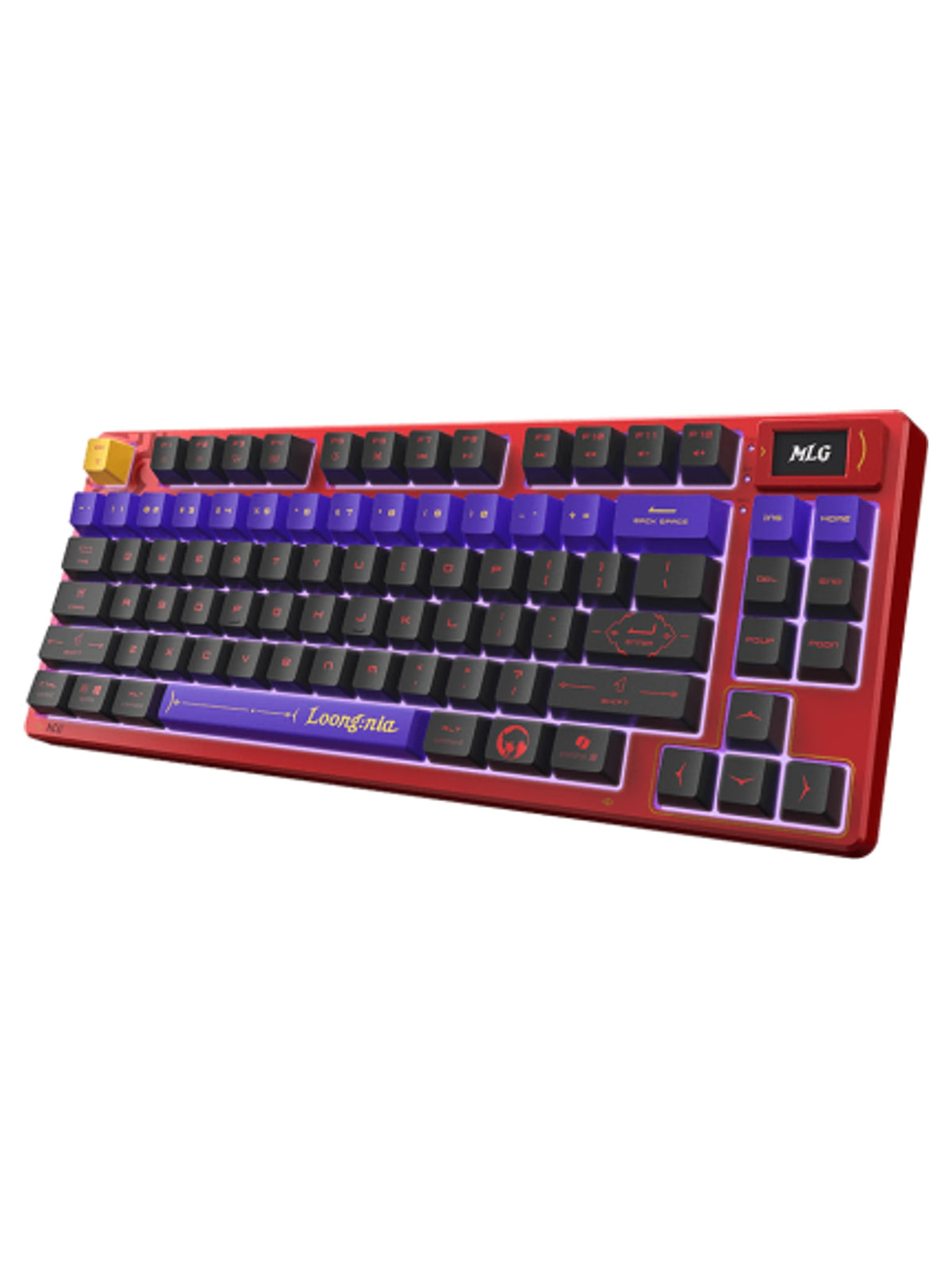 MSI FORGE TKL Wireless MLG Edition Mechanical Gaming Keyboard, Tri-Mode, Linear Switches, 20-Mode RGB - view 2