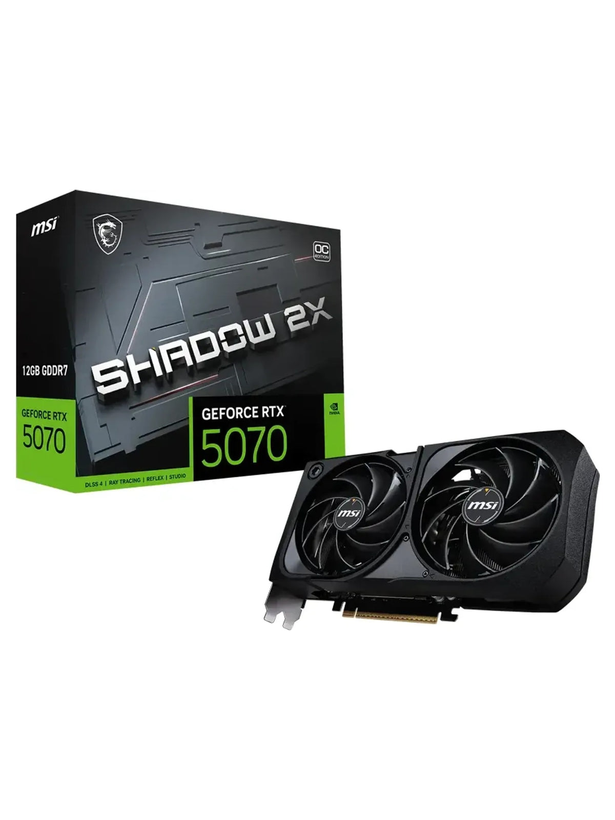 MSI GeForce RTX 5070 SHADOW 2X OC 12GB GDDR7 - view 5