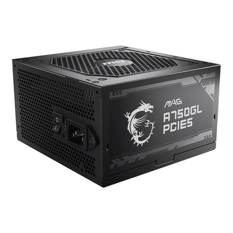 MSI MAG A750GL PCIe5 750W 80 Plus Gold Fully Modular Power Supply - view 2