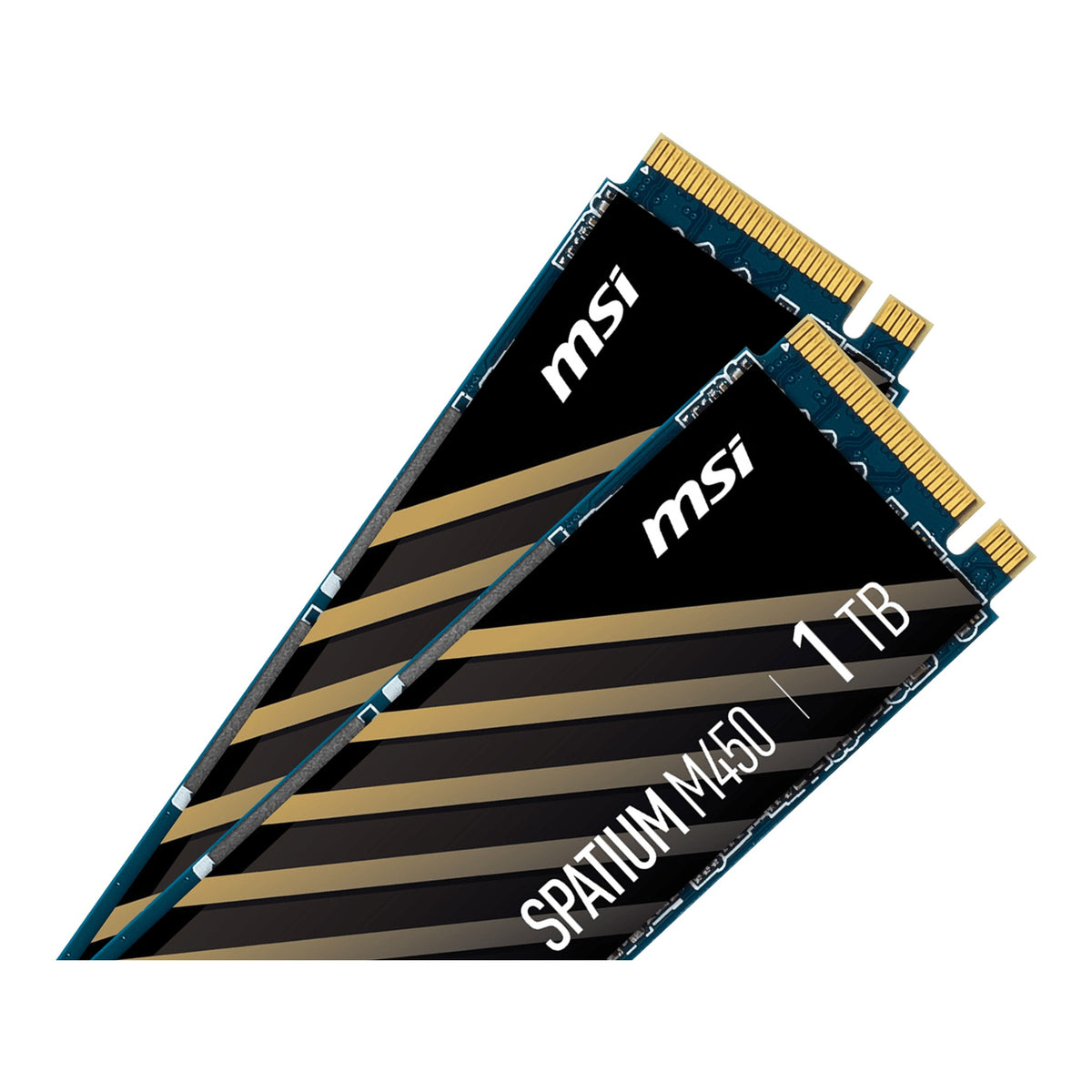 MSI SPATIUM M450 1TB PCIe Gen4 NVMe M.2 SSD - view 3
