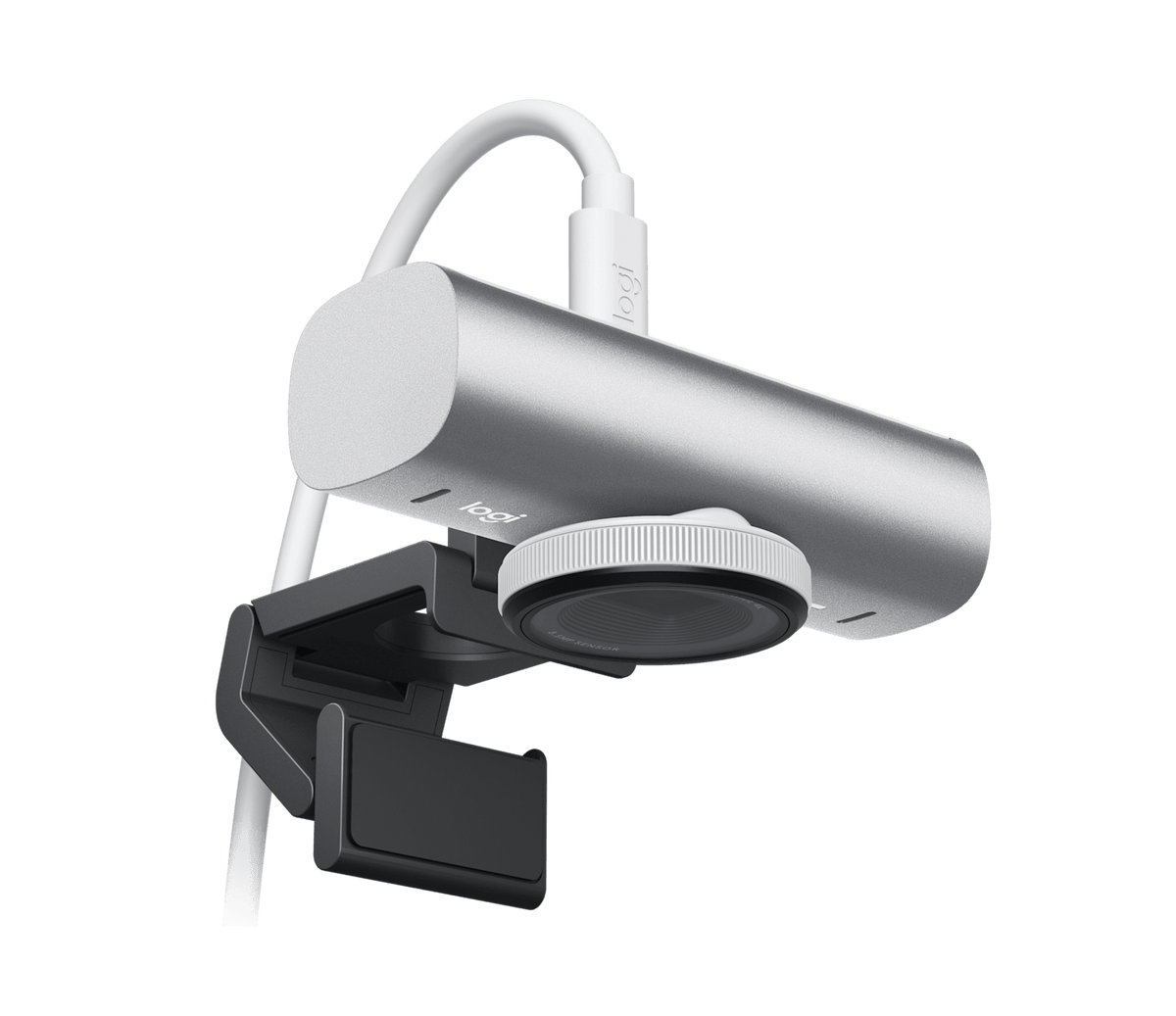 Logitech Webcam MX BRIO 4K Ultra HD Pale (Grey) - view 2