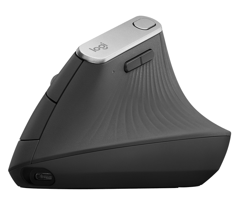 Logitech Wireless MX Vertical Advanced Ergonomic Wireless Mouse (Graphite) - view 2