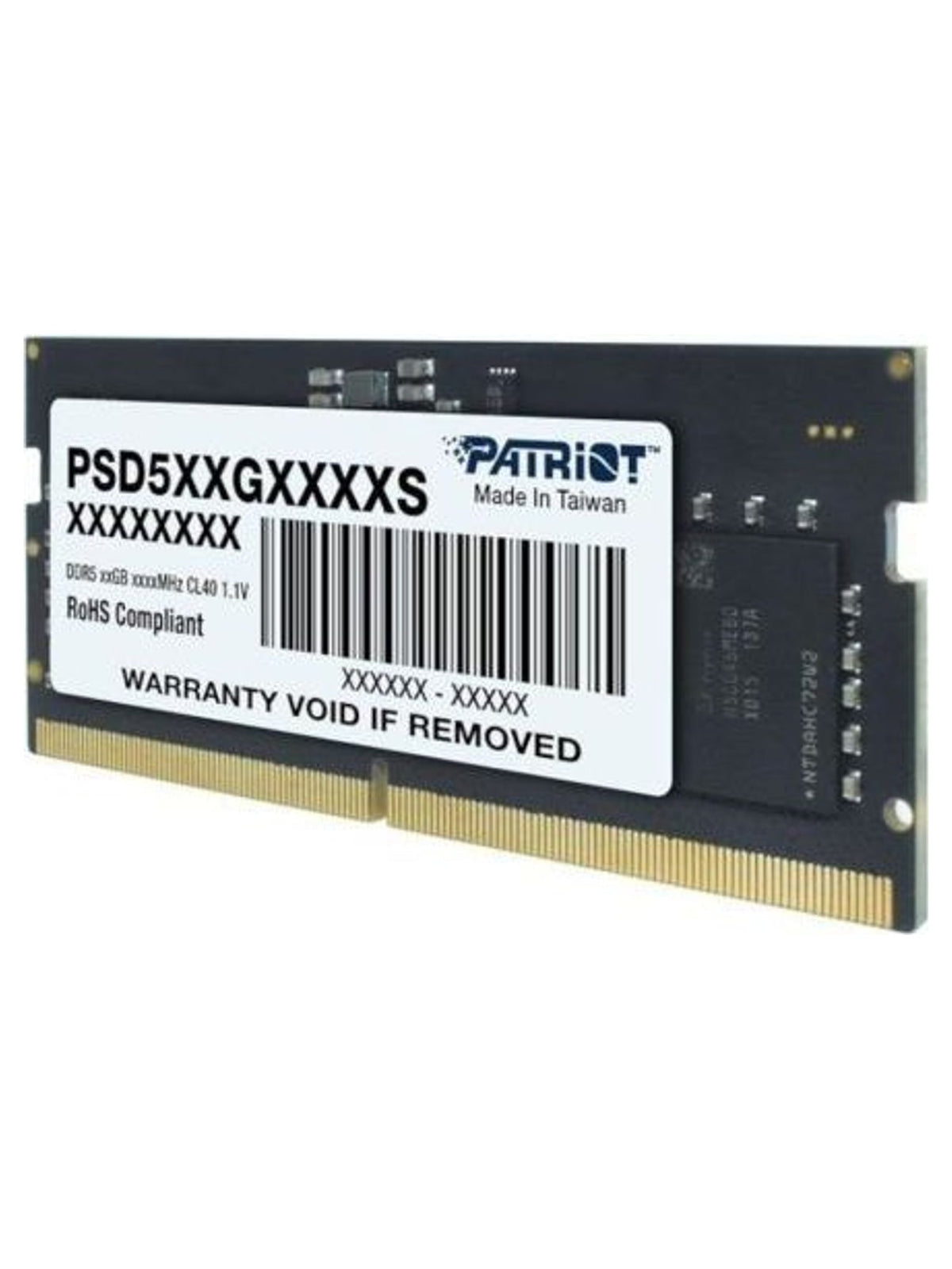 Patriot Signature Line 8GB DDR5 5600MHz CL46 Laptop RAM (SODIMM) - view 2