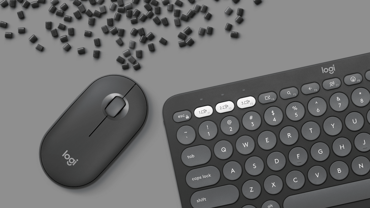 Logitech Wireless Combo MK380s Pebble 2 (EN-AR/Graphite) - view 8