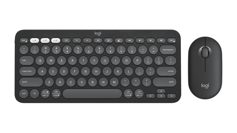 Logitech Wireless Combo MK380s Pebble 2 (EN-AR/Graphite)