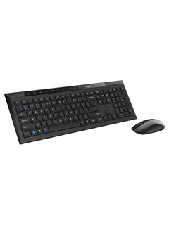Rapoo 8210M Multi-Mode Wireless Keyboard & Mouse Combo, Bluetooth + 2.4 GHz - Black - view 2