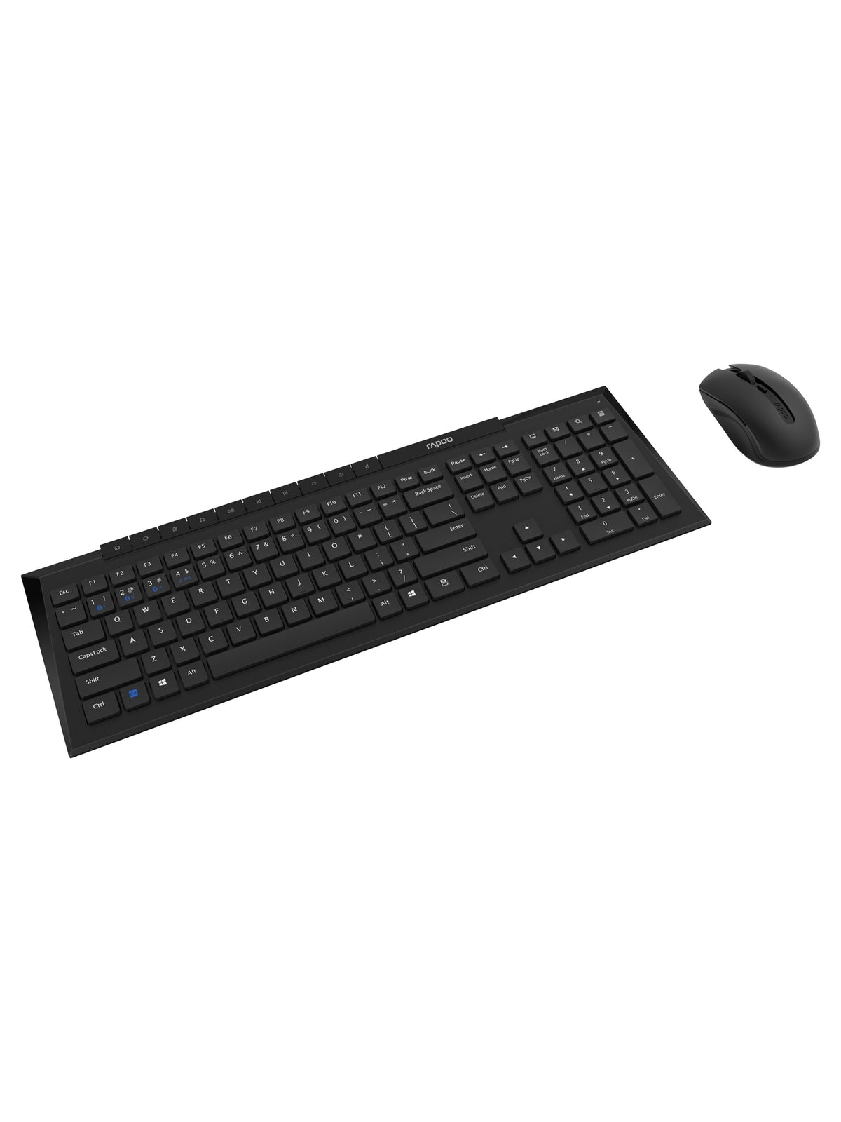 Rapoo 8210M Multi-Mode Wireless Keyboard & Mouse Combo, Bluetooth + 2.4 GHz - Black - view 4