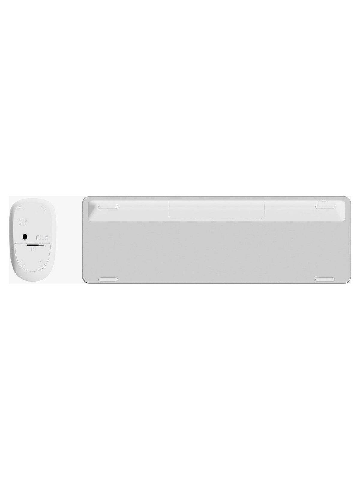 Rapoo 9320M Ultra-Slim Multi-Mode Wireless Keyboard & Mouse Combo, Aluminium - White - view 6