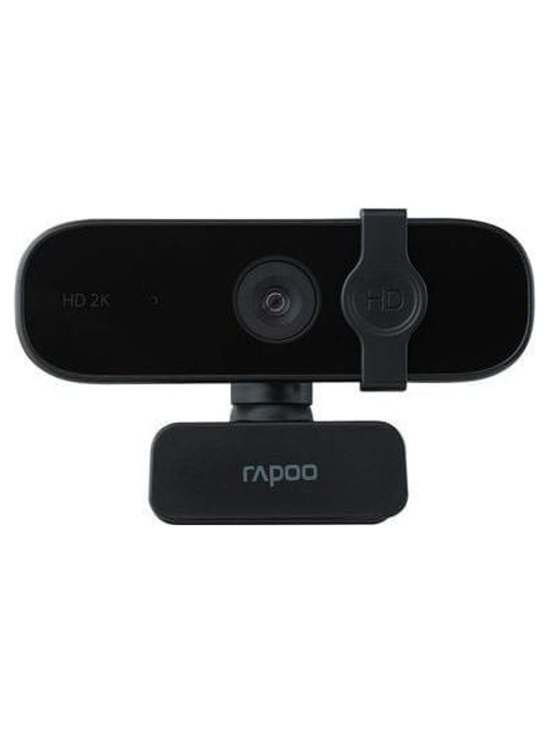 Rapoo C280 2K QHD 1440p USB Webcam with Privacy Cover and Noise-Canceling Mic