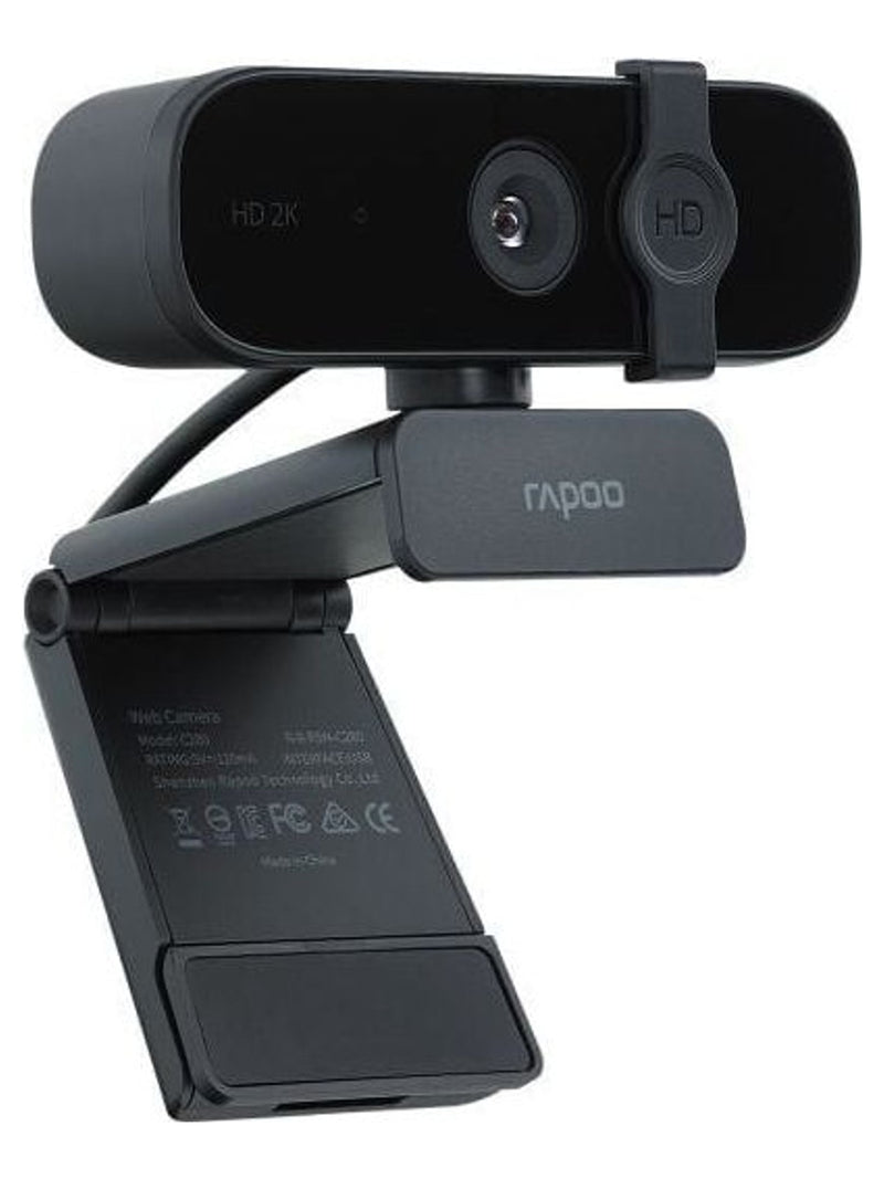 Rapoo C280 2K QHD 1440p USB Webcam with Privacy Cover and Noise-Canceling Mic - view 3