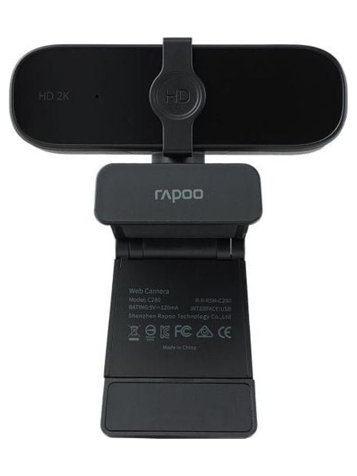 Rapoo C280 2K QHD 1440p USB Webcam with Privacy Cover and Noise-Canceling Mic - view 4