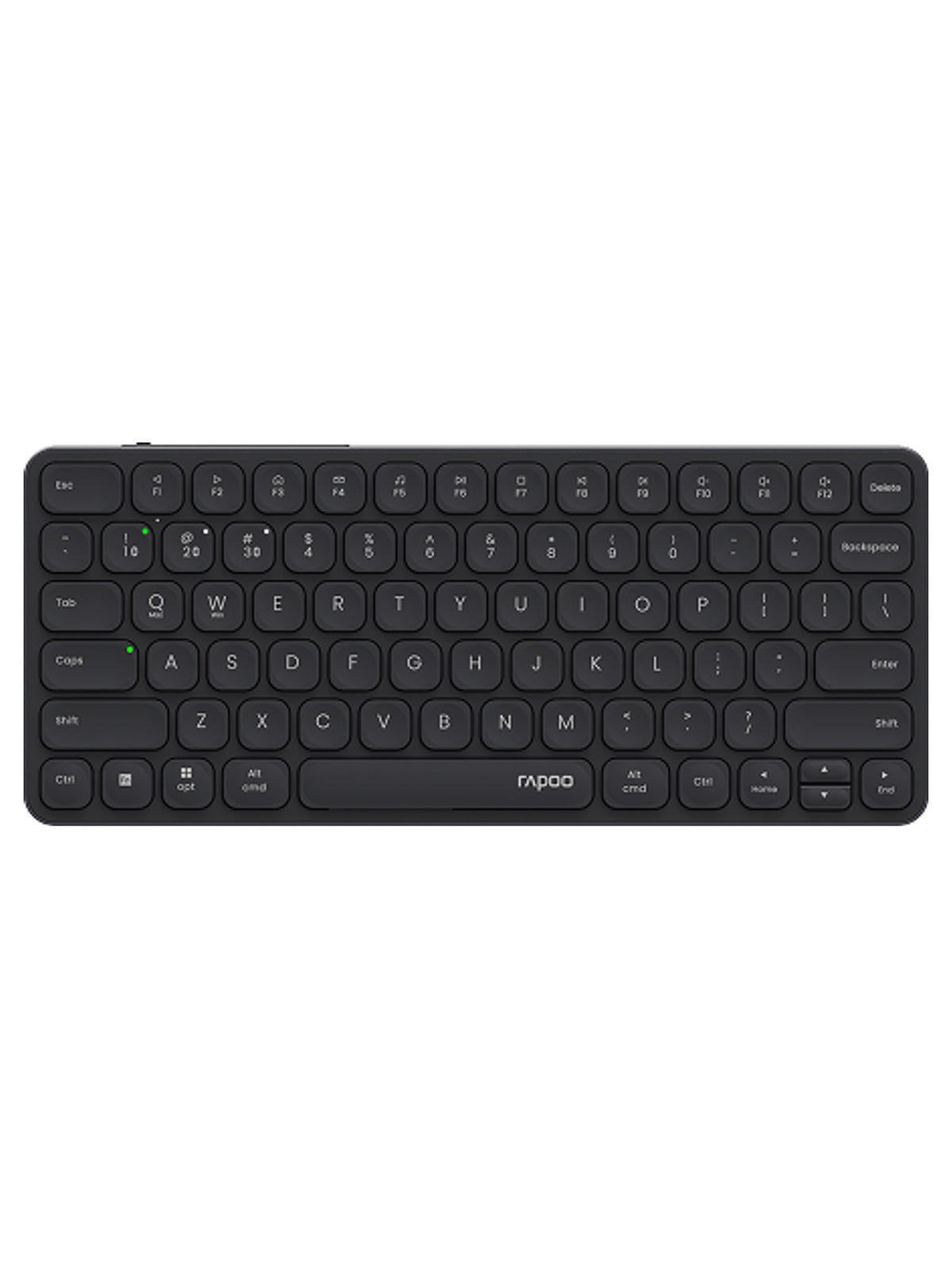 Rapoo E9050L Ultra-Slim Multi-Mode Wireless Keyboard, 78-Key, Rechargeable