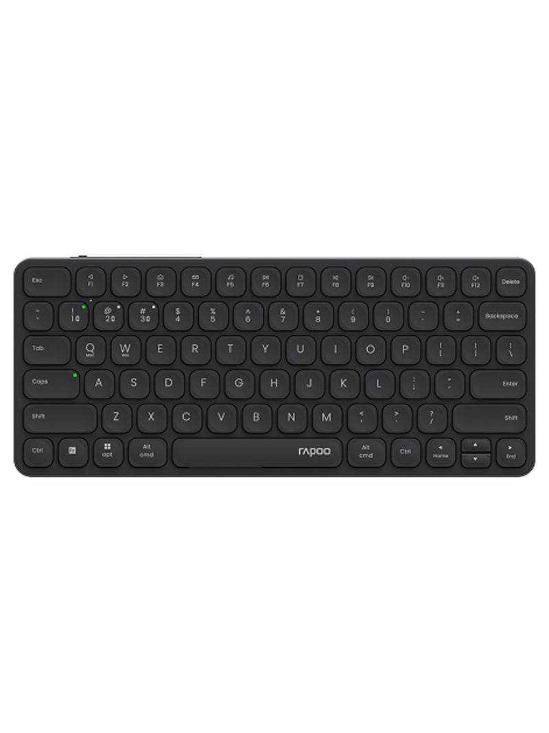 Rapoo E9050L Ultra-Slim Multi-Mode Wireless Keyboard, 78-Key, Rechargeable