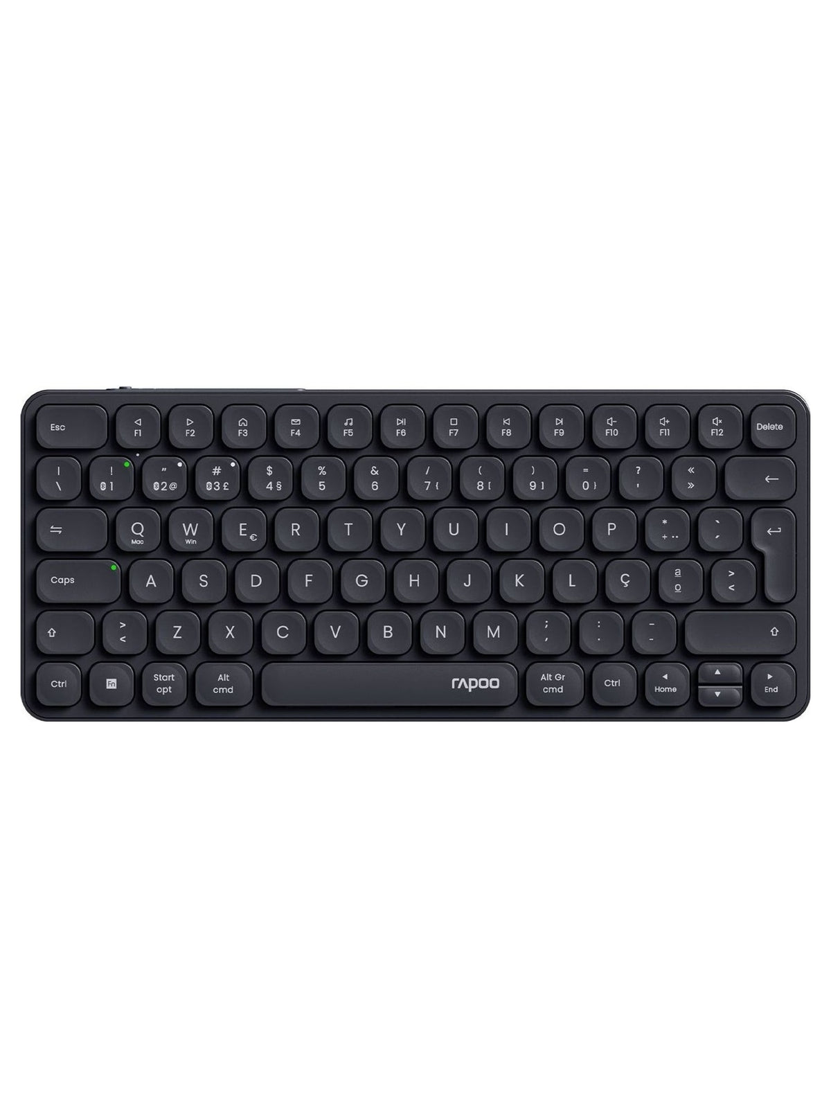 Rapoo E9050L Ultra-Slim Multi-Mode Wireless Keyboard, 78-Key, Rechargeable - view 2