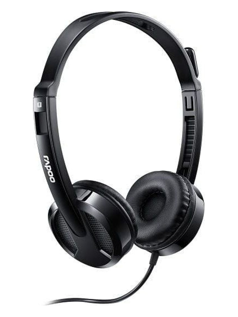 Rapoo H120 Wired USB Stereo Headset with Noise-Reduction Microphone - view 3