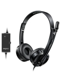 Rapoo H120 Wired USB Stereo Headset with Noise-Reduction Microphone - view 4