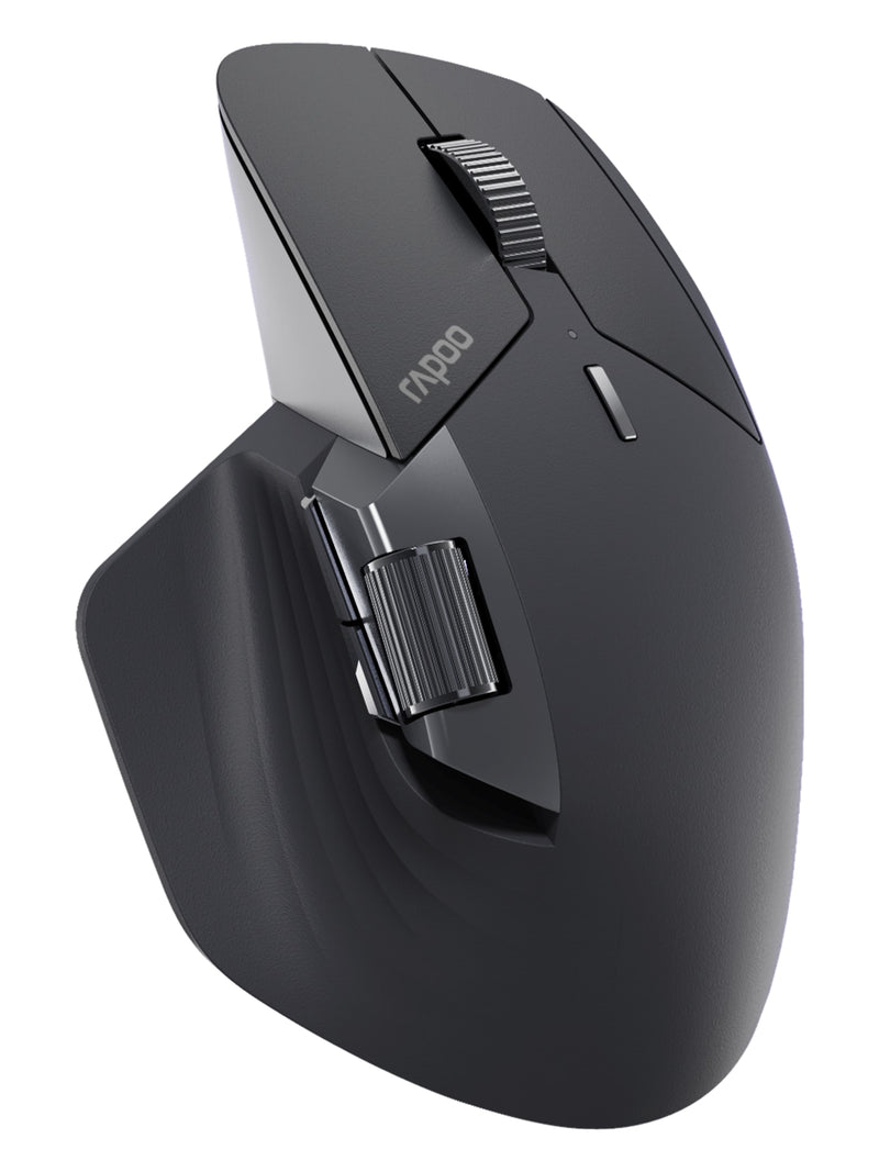 Rapoo MT760L Multi-Mode Wireless Ergonomic Mouse, Rechargeable, 4000 DPI - view 4