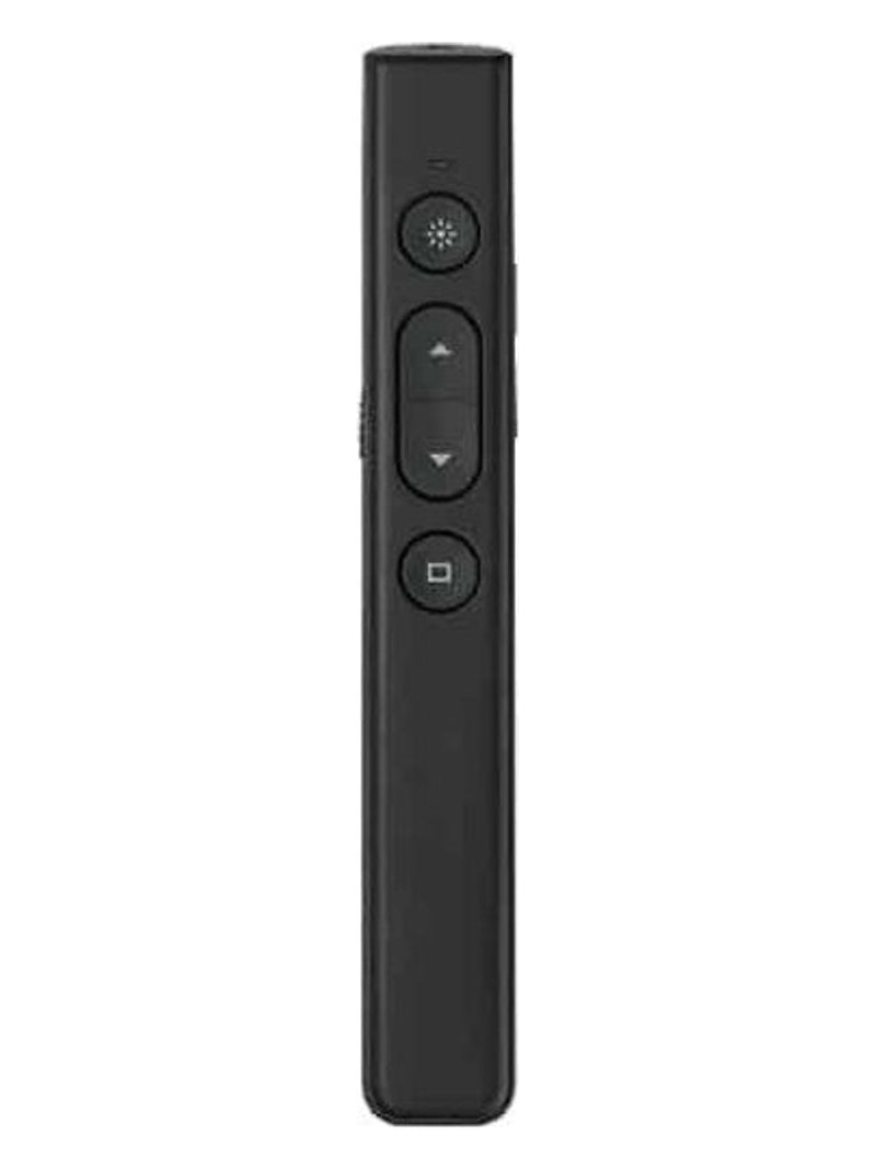 Rapoo XR100 Wireless Presenter with Red Laser Pointer, 2.4 GHz, Rechargeable