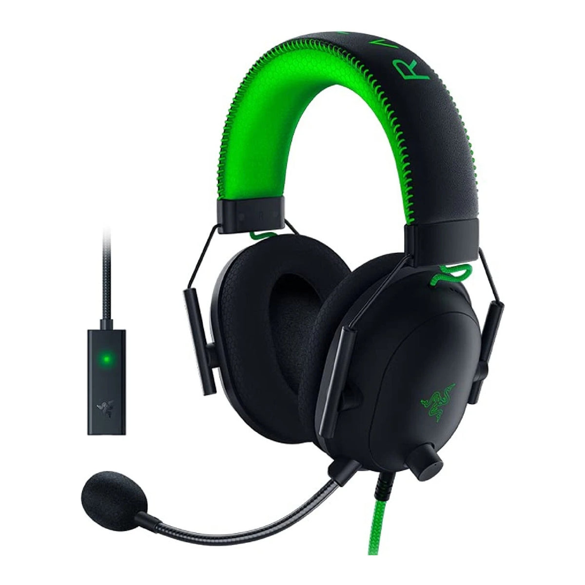 Razer BlackShark V2 Wired Esports Headset + USB Sound Card