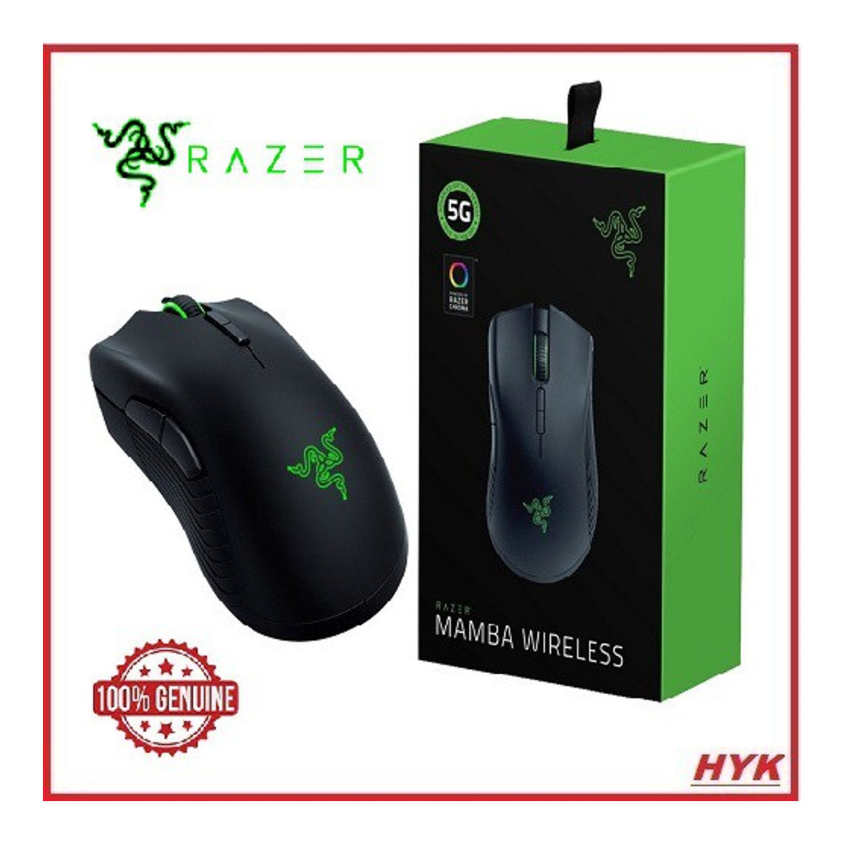 Razer Mamba Wireless Gaming Mouse - view 2