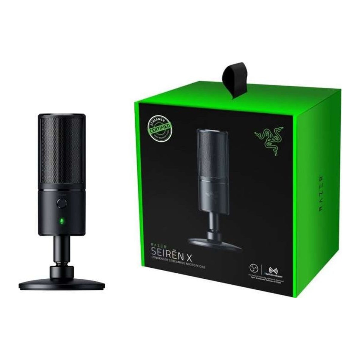 Razer Seiren X Professional-Grade Streaming Microphone - view 2