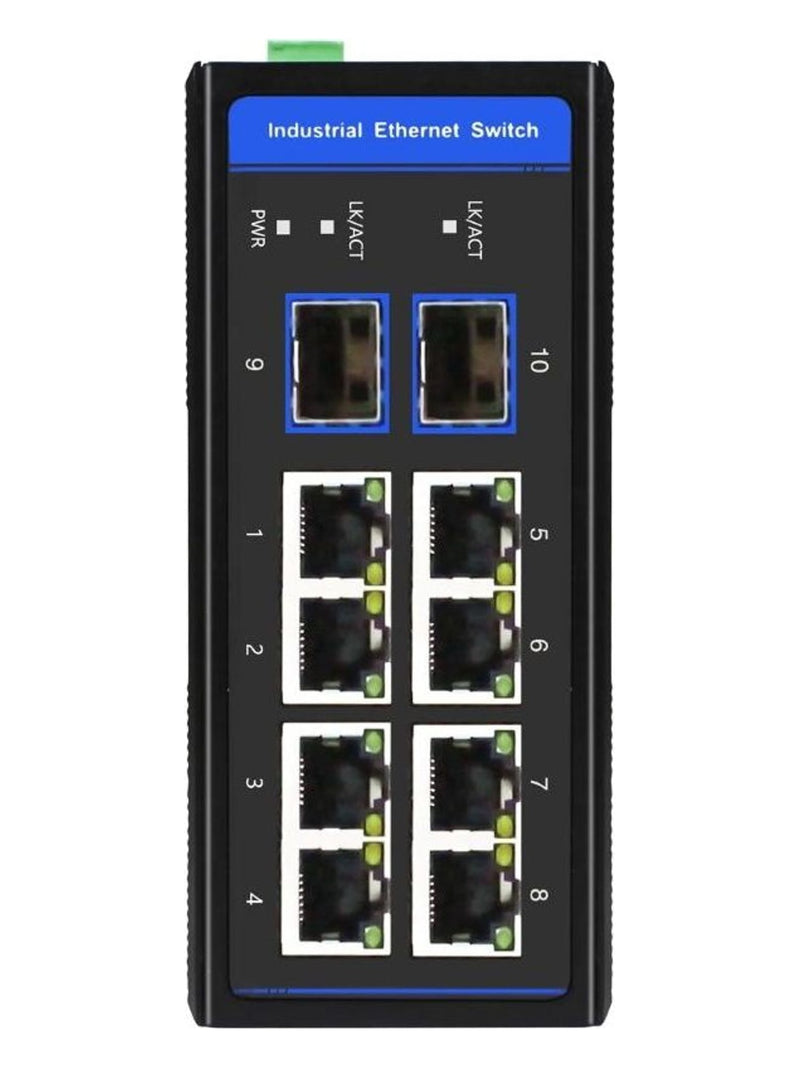 RoboFiber HGW-802SM Industrial Gigabit Fiber Switch - view 3