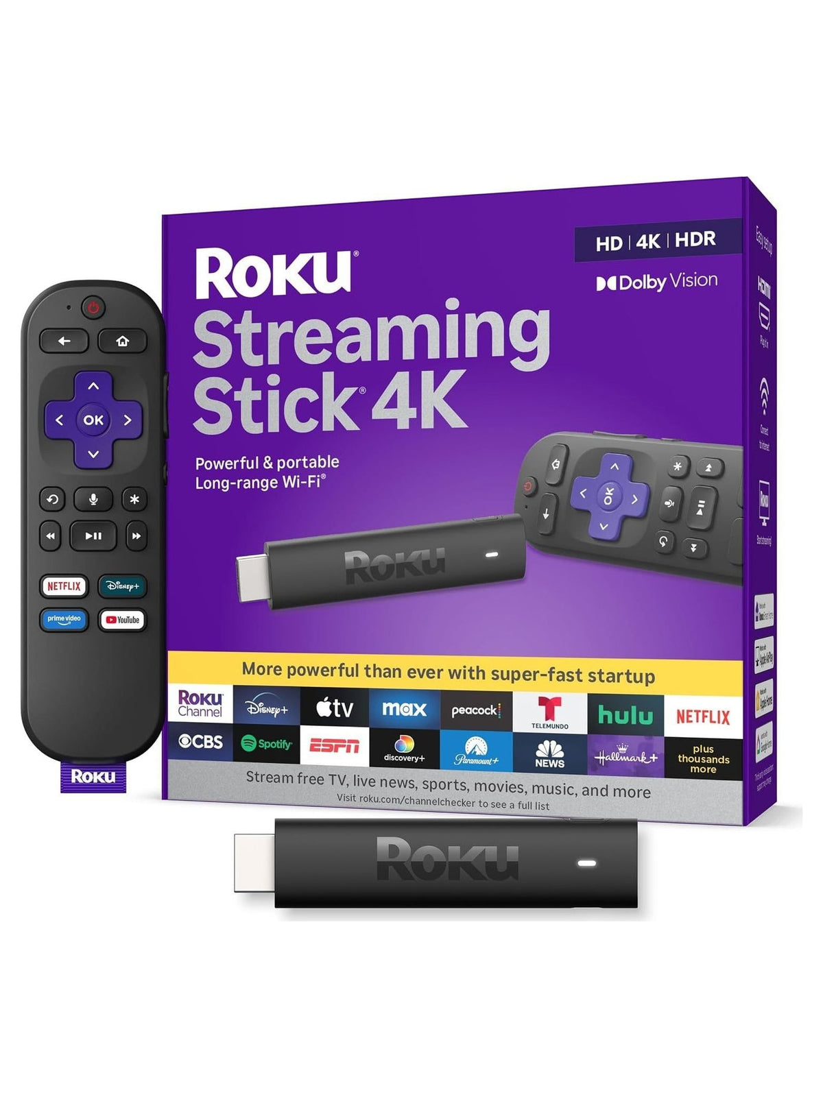 Roku Streaming Stick 4K Streaming Stick