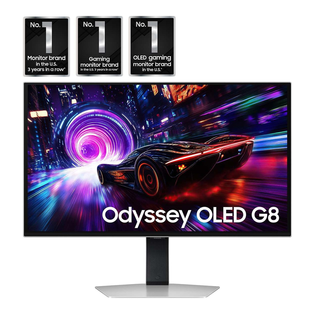 Samsung 27" Odyssey OLED G8 G81SF 4K 240Hz Gaming Monitor - view 2
