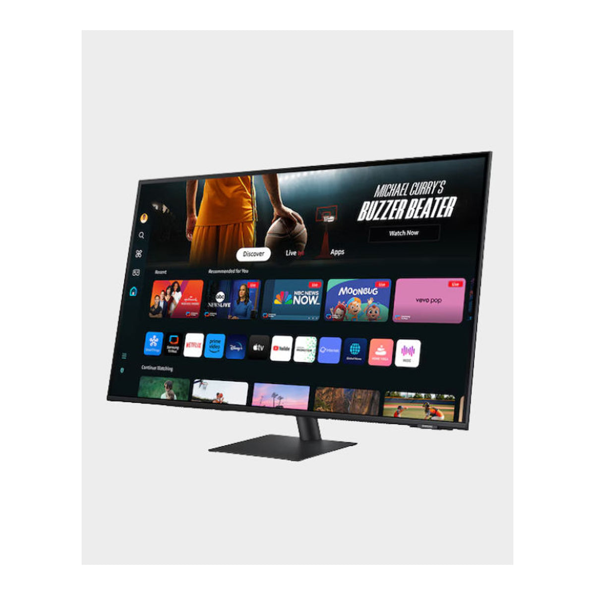 Samsung 43" Smart Monitor M7 M70D 4K UHD - view 3