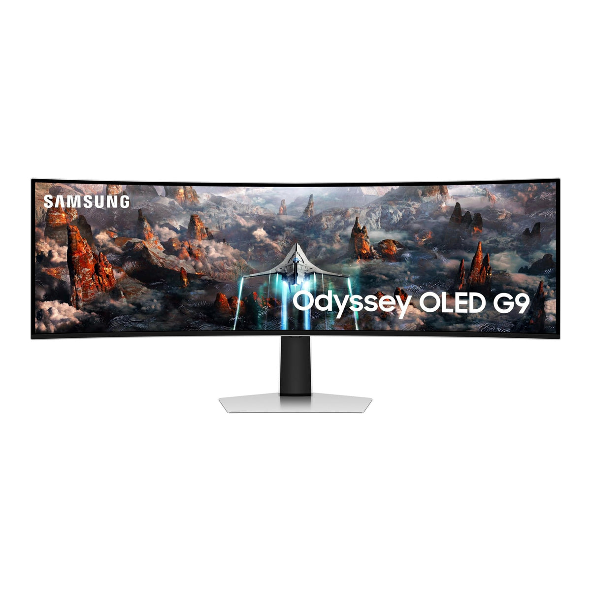 Samsung 49" Odyssey OLED G9 G93SD Dual QHD 1800R Curved Gaming Monitor - view 2