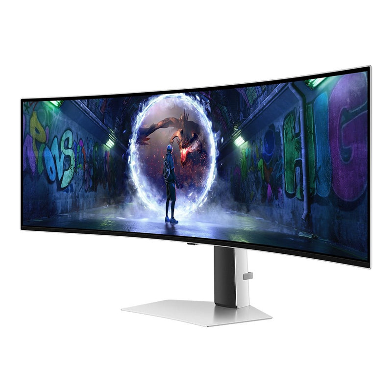 Samsung 49" Odyssey OLED G9 G93SD Dual QHD 1800R Curved Gaming Monitor - view 3