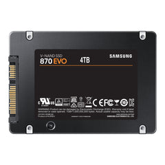 Samsung 870 EVO 4TB SATA 2.5" Internal SSD