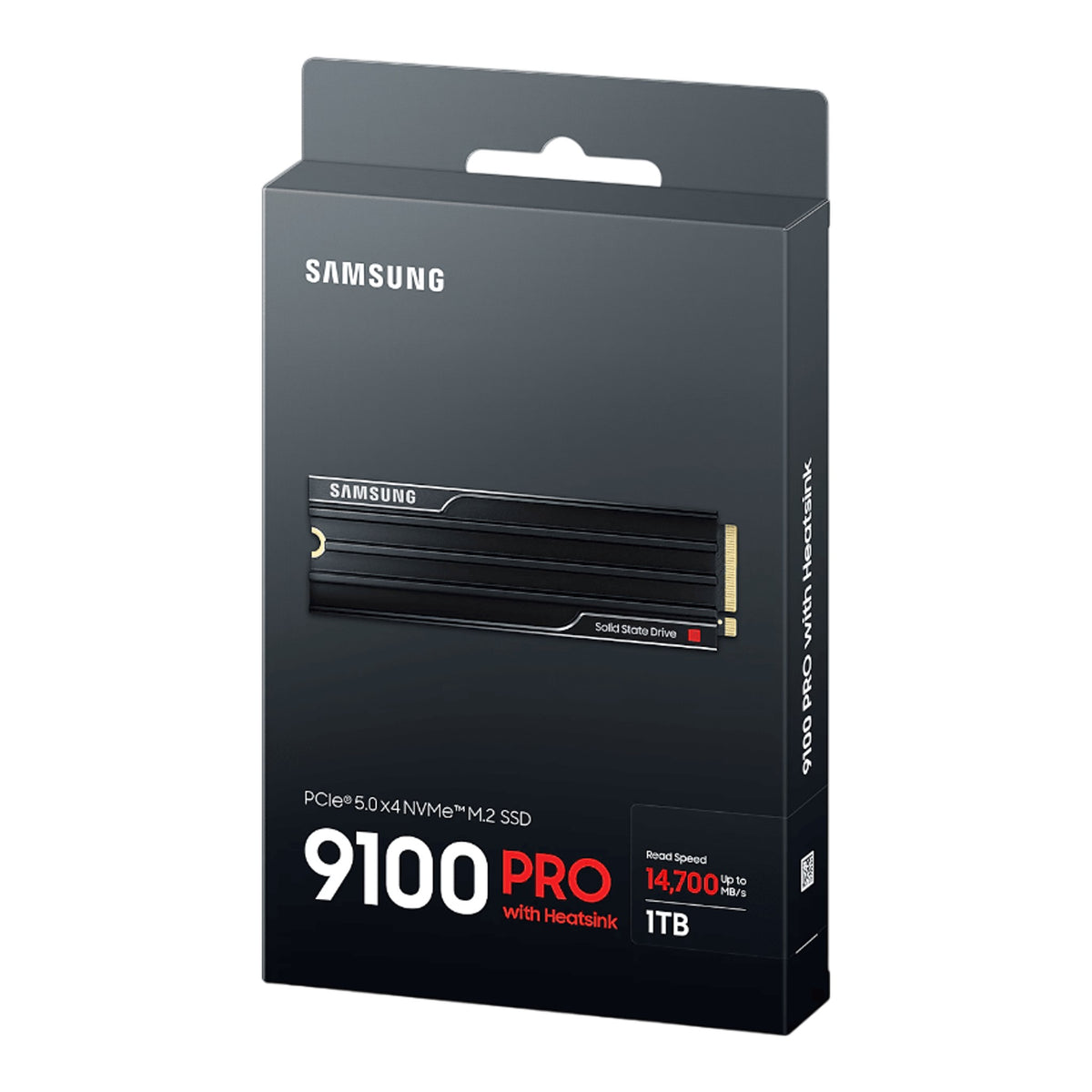 Samsung 9100 PRO 1TB PCIe 5.0 NVMe M.2 SSD with Heatsink - view 3