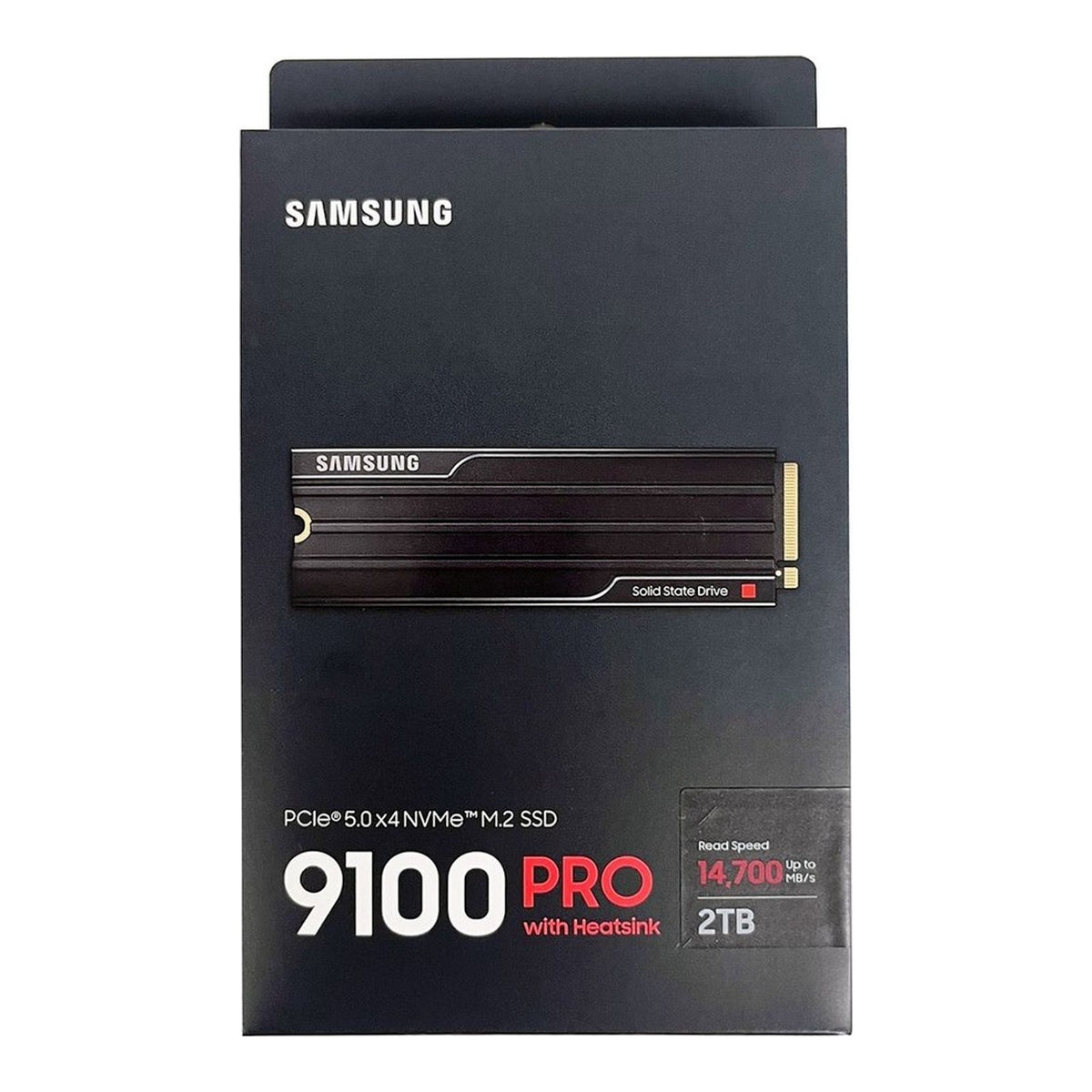 Samsung 9100 PRO 2TB PCIe 5.0 NVMe M.2 SSD with Heatsink - view 3