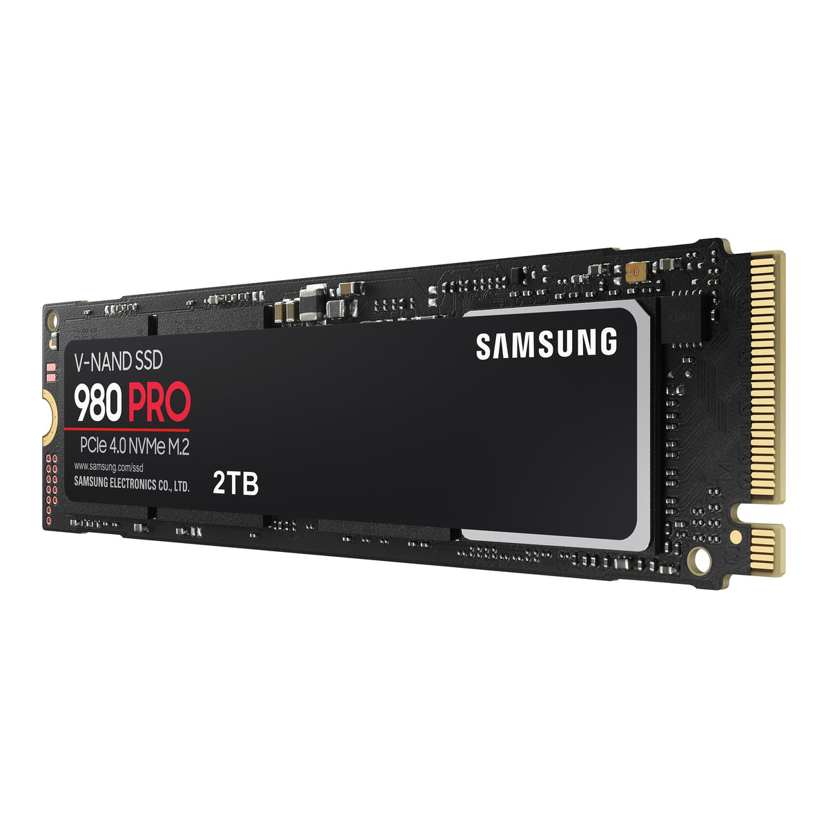 Samsung 980 PRO 2TB PCIe 4.0 NVMe M.2 2280 SSD - view 3