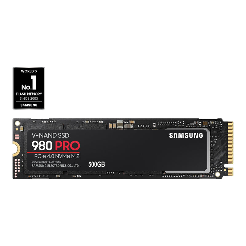 Samsung 980 PRO 500GB PCIe 4.0 NVMe M.2 2280 SSD - view 2