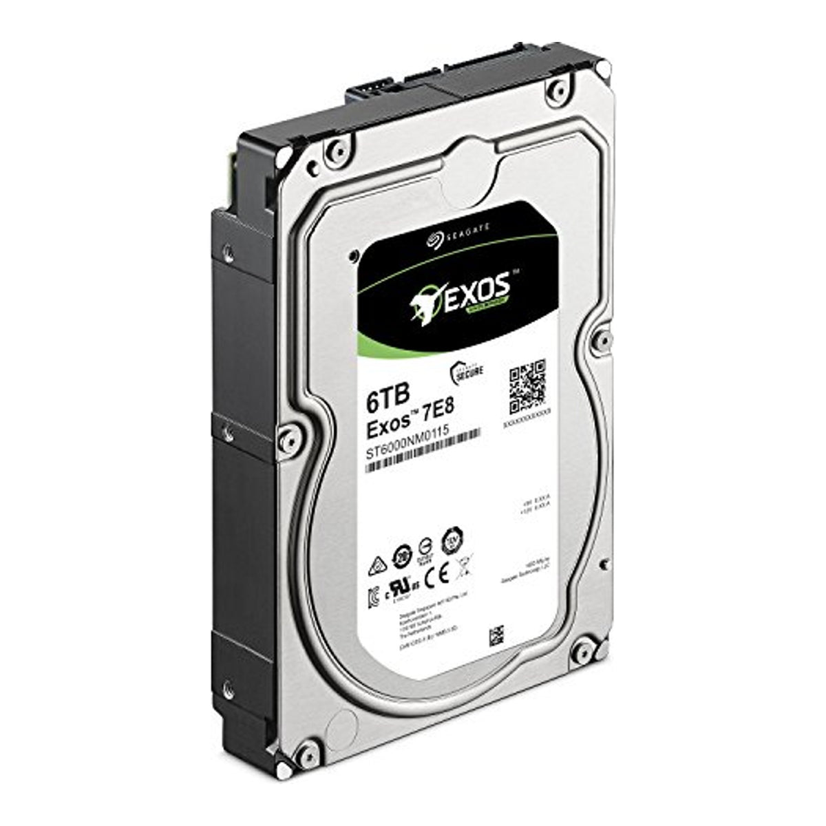 Seagate Exos 6TB 3.5" SATA Enterprise Hard Drive (ST6000NM000E) - view 2