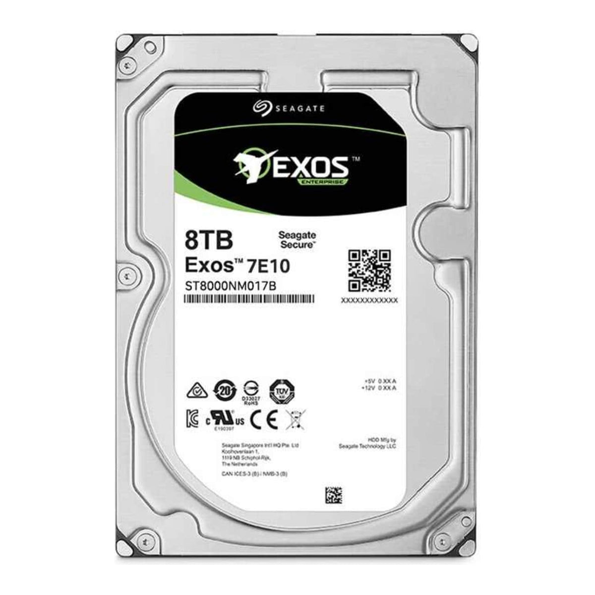 Seagate Exos 8TB 3.5" SATA Enterprise Hard Drive