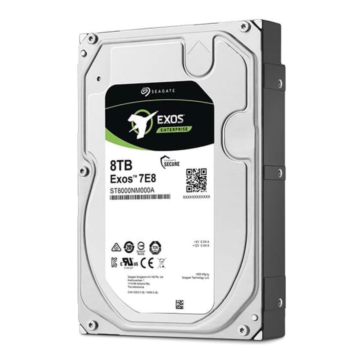 Seagate Exos 8TB 3.5" SATA Enterprise Hard Drive - view 2