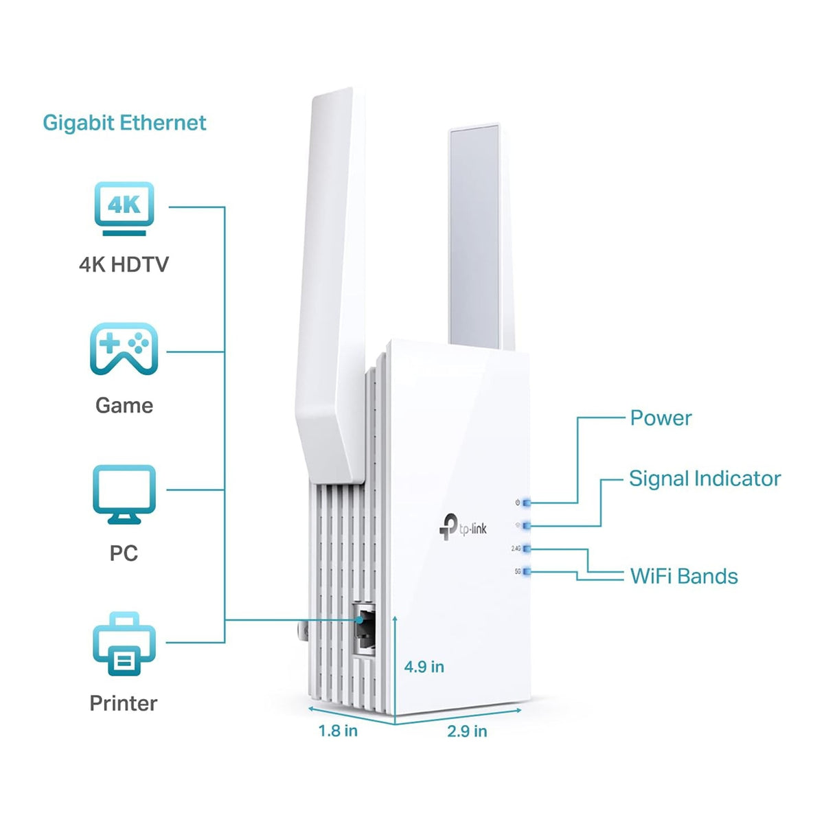 TP-Link RE605X - view 3